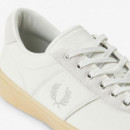 Fred Perry Zapatillas en nubuck blancas F3600000B3418-254