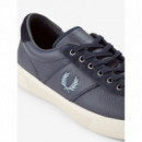 Fred Perry Zapatillas en nubuck marinas F3600000B3418-608