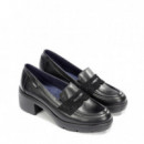 Fluchos Mocasines negros F2517-SUGAR CALF NEGRO NEG