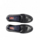 Fluchos Mocasines negros F2517-SUGAR CALF NEGRO NEG