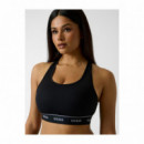 Guess Athleisure Top deportivo V6GP13 K3055-JBLK