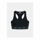 Guess Athleisure Top deportivo V6GP13 K3055-JBLK