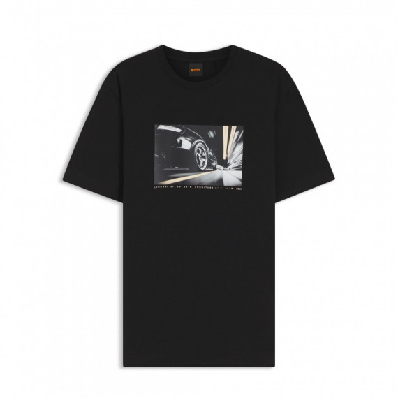 Boss Orange Camiseta en punto de algodón 50566627-001