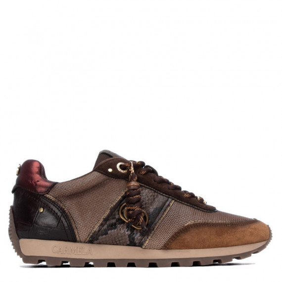 Carmela Zapatillas en piel de alta calidad 164237-2
