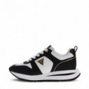 Guess  Zapatillas negras FLTEVR ELE12-WHIBL
