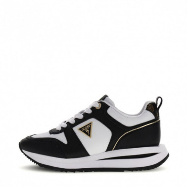 Guess  Zapatillas negras FLTEVR ELE12-WHIBL