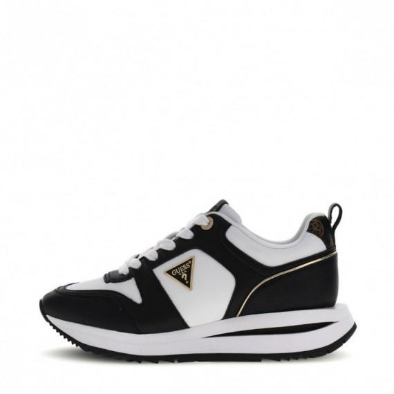 Guess  Zapatillas negras FLTEVR ELE12-WHIBL
