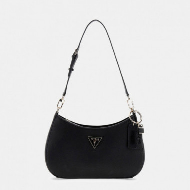 GUESS  Bolso Al Hombro Noelle Saffiano HWZG96 72180-BLA