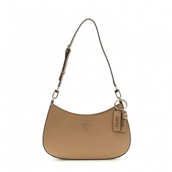 GUESS  Bolso Al Hombro Noelle Saffiano HWZG96 72180-BEI