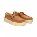 Wallabee ante Cuero  HEY DUDE