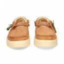 Wallabee ante Cuero  HEY DUDE