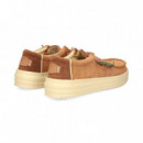 Wallabee ante Cuero  HEY DUDE