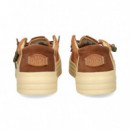 Wallabee ante Cuero  HEY DUDE