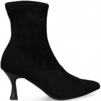 Botin Tacon Eco ante Negro  MISS ELASTIC