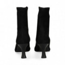 Botin Tacon Eco ante Negro  MISS ELASTIC