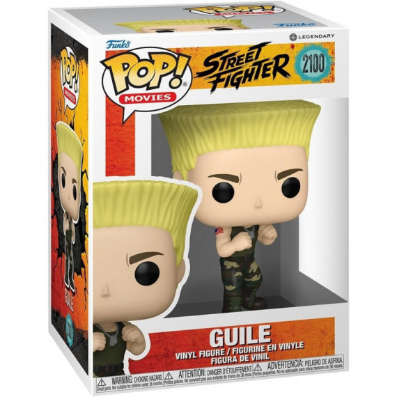 FUNKO Pop Guile Street Fighter 2100