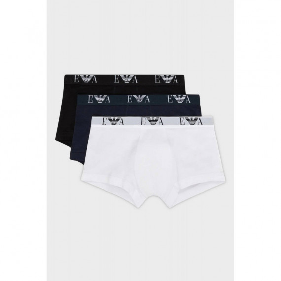 3 Pack Bottom White/ar.blue/black  EMPORIO ARMANI