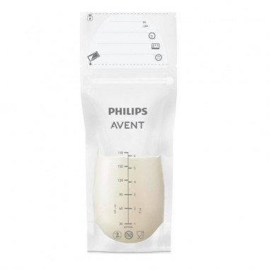 25 Unidades Bolsas de Almacenamiento de Leche Materna PHILIPS AVENT