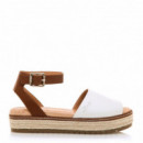 Mustang Sandalias Blancas 59617-C56023