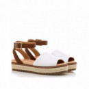 Mustang Sandalias Blancas 59617-C56023
