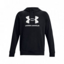 Under Armour Sudadera con capucha de tejido Fleece y logotipo Rival 1379758-001