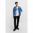 HUGO Camiseta Blanca 50533528-100