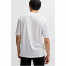 HUGO Camiseta Blanca 50533528-100