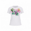 Guess Camiseta Blanca W5GI07 J1314-G011
