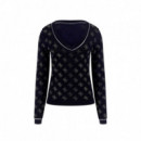 Guess Jersey Negro W5GR07 Z3D60-G7P1
