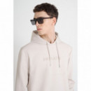 ANTONY MORATO Sudadera Relaxed Fit Beige MMFL01060 FA150178-1016