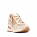 Xti Zapatillas Beige 144377-7