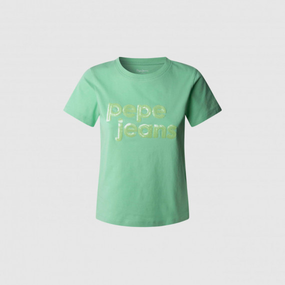 Pepe Jeans Camiseta Aria Verde PL506113-612