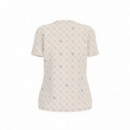 Guess Athleisure Camiseta Gloriaeony Blanca V5YI04 I3Z14-P0JN