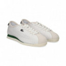 Deportivo Picado Lado Piel Blanco  LACOSTE