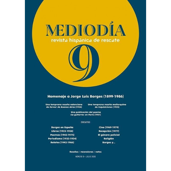 MEDIODIA. REVISTA HISPANICA DE RESCATE. 9