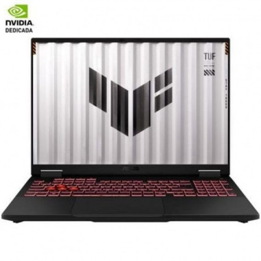 ASUS PORTATIL TUF GAMING A16 TUF608UP-TU163 NEGRO Ryzen 7 260/ 16GB/ 1TB SSD/ GeForce RTX 5070/ 16"/ FDOS