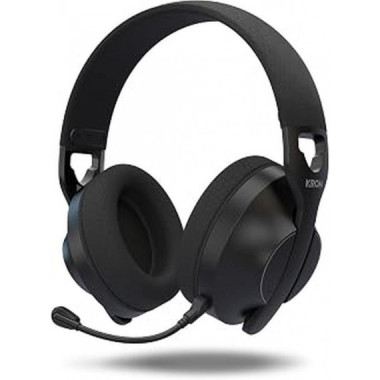 Krom Auriculares Gaming Inalambricos Phase Negros Bt/ USB 2.0 / Jack 3.5  KROM GAMING