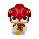 FUNKO Pop Sonic Como Flash Sonic The Hedgehog Dc Comics Exclusivo 593