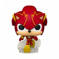 FUNKO Pop Sonic Como Flash Sonic The Hedgehog Dc Comics Exclusivo 593