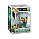 FUNKO Pop Silver Como Linterna Verde Dc's Justice League y Sonic The Hedgehog Exclusivo 592