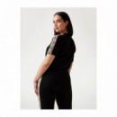 Guess Athleisure Camiseta Negra V3RI08 I3Z14-JBLK