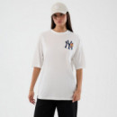 New Era Camiseta Oversize de algodón 60856234-100
