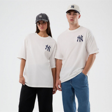 New Era Camiseta Oversize de algod&oacute;n 60856148-WHITE