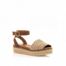 Mustang Sandalias Beige 59617-C59579