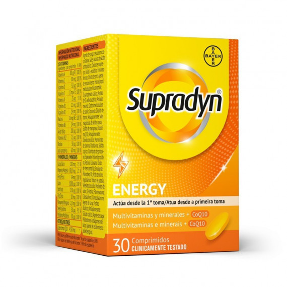 Supradyn Energy 30 Comprimés BAYER