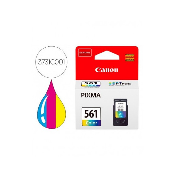 Tinta CANON Color Pixma TS5350 - TS5351 - TS5352 (180 Pag.) (CL-561)