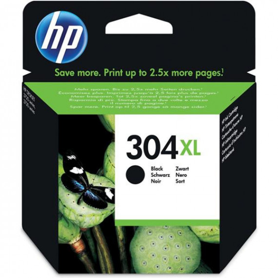 Tinta HP Nº304XL Negro Deskjet 3720 (N9K08AE)