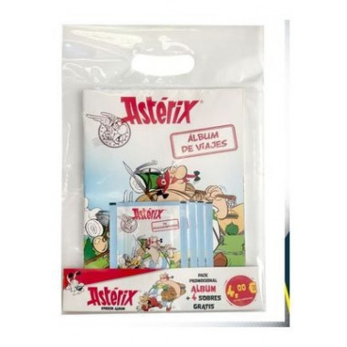 &aacute;lbum Ast&eacute;rix 2023 + 4 Sobres PANINI