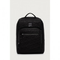 Klj Box Logo Backpack Mono Black  KARL LAGERFELD