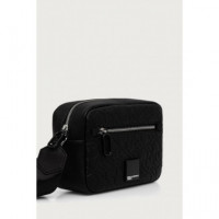 Klj Box Logo Camera Bag Mono Black  KARL LAGERFELD